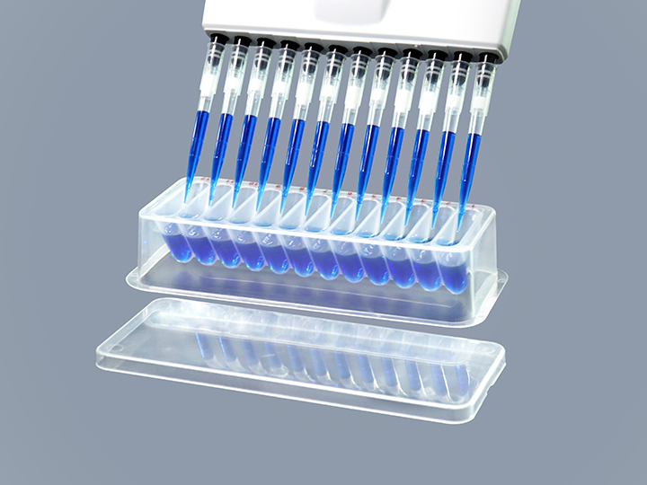 12通道設計，每通道容積3mL，便于連續(xù)稀釋或不同液體的同時移取操作