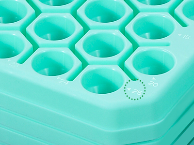 表面帶數(shù)字標(biāo)記，易于辨認(rèn)及方便實(shí)驗(yàn)記錄